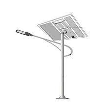 پنل خورشیدی جاده / باغ خیابان نور 50w 6000k درجه حرارت رنگ